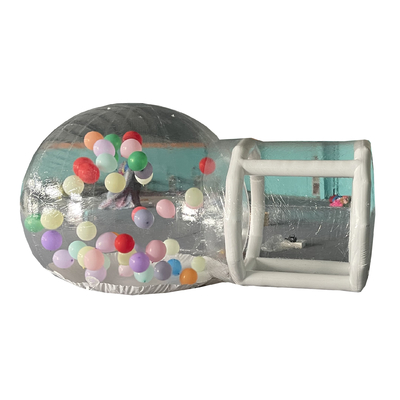Venda quente Outdoor Camping Festa de casamento PVC transparente casa de cúpula inflável bolha para crianças
