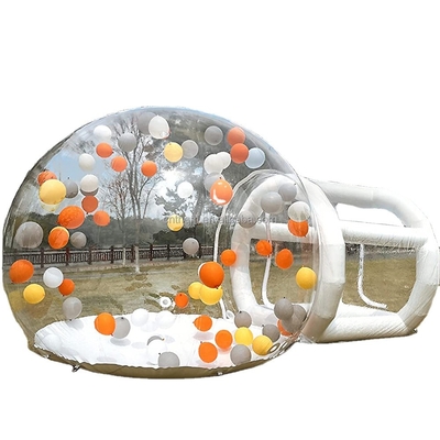 Casa de diversão clara inflável cristal iglu Cúpula barraca de bolhas transparente crianças bolhas infláveis casa para a festa