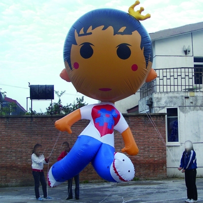 Desenho animado gigante Modelo inflável, carros, personagem para decoração de palco