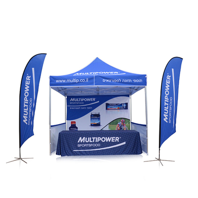 10 pés de alumínio exterior Hexagonal Bracket tenda dobrável Estrutura Usada tenda de feira comercial para evento comercial