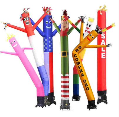 Preço de fábrica personalizado Dançarino boneco personalizado Publicidade inflável Clube Dançarino do céu do ar