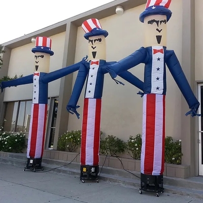 Personalizado 10ft 20ft publicidade inflável tubo homem explodir gigante braço acenando mosca cara ondulado boneco com sopro