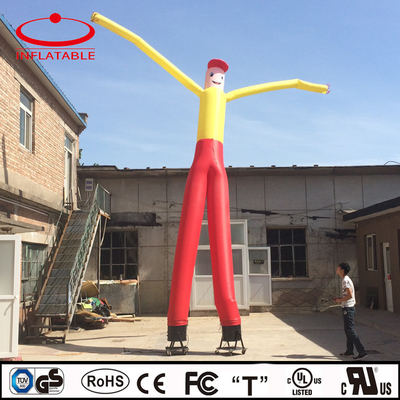 Material Oxford Double Leg Air Dancer Inflável Certificado CE