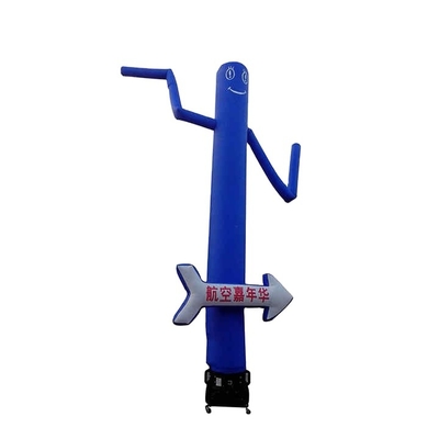 Cartoon 20ft Air Dancer Tube Man Agitando Publicidade fantoche de mão inflável