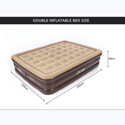 Sofá de cama inflável duplo de PVC de alta qualidade Sofá de cama inflável Sofá de ar Sofá Tantra Sofá cama com bomba de ar