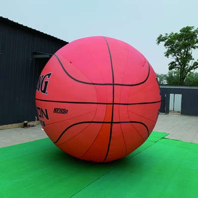Balão inflável de hélio grande para publicidade com logotipo Impressão Sky Fly Balão inflável esfera voar