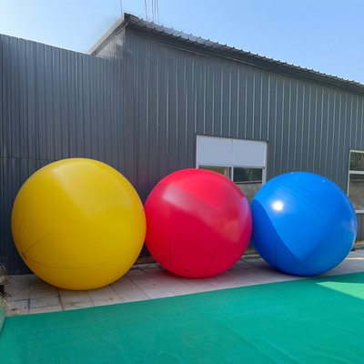 Balão inflável de hélio grande para publicidade com logotipo Impressão Sky Fly Balão inflável esfera voar