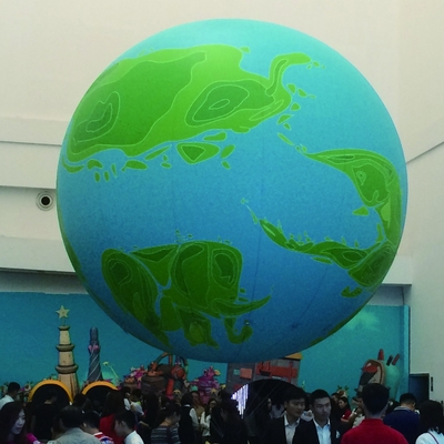 PVC inflável Venus Planeta Pendente Inflável Oito Planetas Iluminado Balão do Sistema Solar Para Decoração