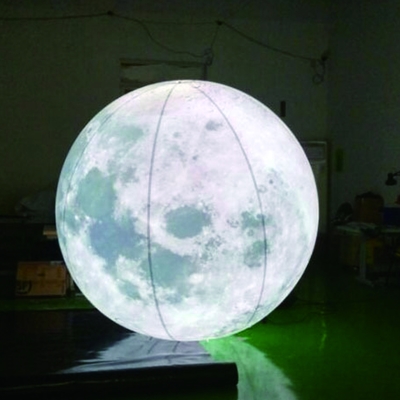 Balão de hélio gigante que muda de cor, balão inflável de iluminação para publicidade