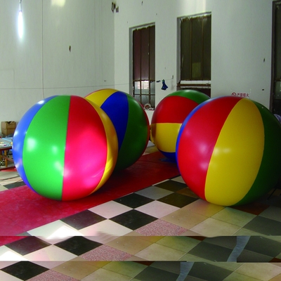 Balão de hélio gigante que muda de cor, balão inflável de iluminação para publicidade