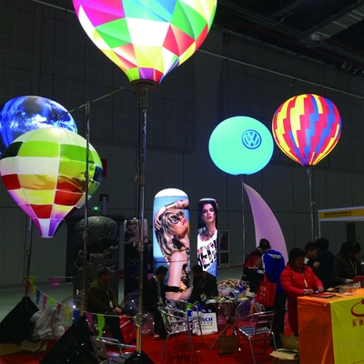 Novo Produto Sky Giant Big Ball Publicidade Iluminação LED Balão de PVC Balão inflável de hélio Balão planetário para decoração de eventos