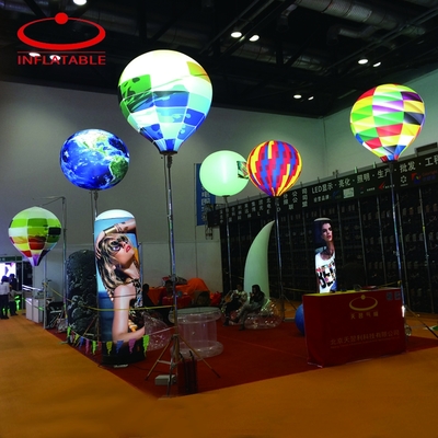 Novo Produto Sky Giant Big Ball Publicidade Iluminação LED Balão de PVC Balão inflável de hélio Balão planetário para decoração de eventos