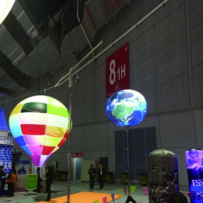 Novo Produto Sky Giant Big Ball Publicidade Iluminação LED Balão de PVC Balão inflável de hélio Balão planetário para decoração de eventos