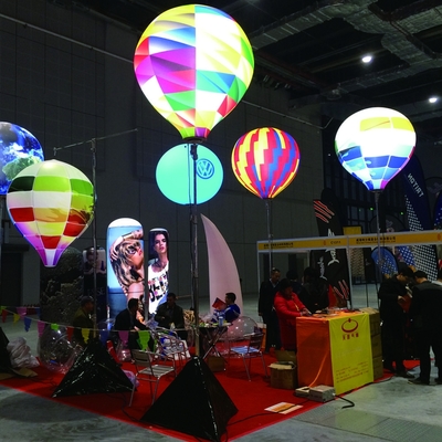 Novo Produto Sky Giant Big Ball Publicidade Iluminação LED Balão de PVC Balão inflável de hélio Balão planetário para decoração de eventos