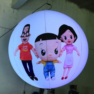 Balão inflável de hélio de grande dimensão para publicidade