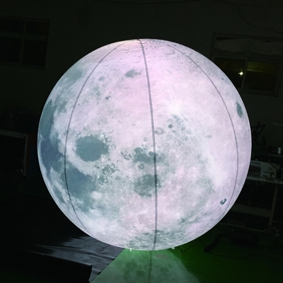 Balão inflável gigante balão de bandeira de hélio voador balão de bandeira inflável com luz LED