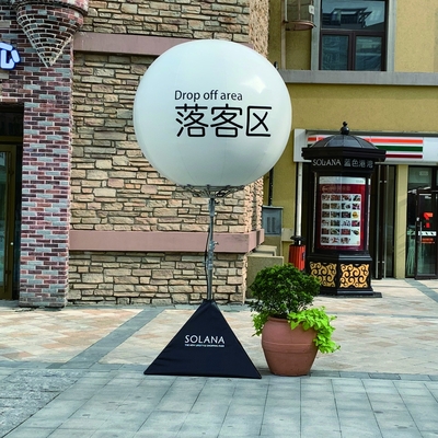 Balão inflável gigante personalizado Publicidade Iluminação inflável Balão de hélio PVC