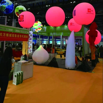 Balão inflável gigante personalizado Publicidade Iluminação inflável Balão de hélio PVC
