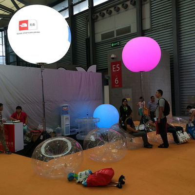 Balão inflável gigante personalizado Publicidade Iluminação inflável Balão de hélio PVC
