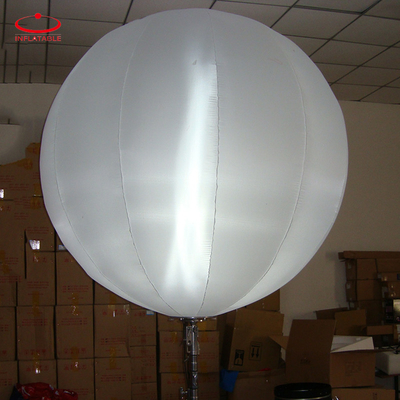 Balão inflável gigante personalizado Publicidade Iluminação inflável Balão de hélio PVC