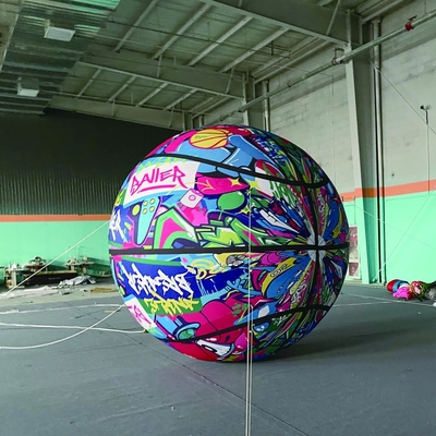 Gigante tamanho 3 m dançarino do céu laranja luz cúpula globos aerost tico publicidade inflável balões infláveis homem venda em bom material