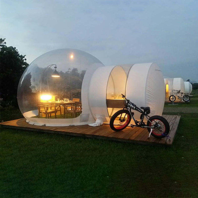 Casa de bolhas clara 3 metros Cúpula de balão inflável para crianças ou adultos Festas da fábrica de barracas infláveis