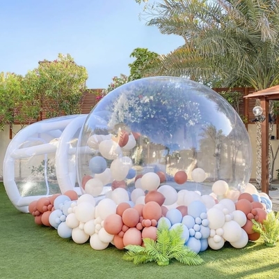 Tenda de bolhas inflável Transparente Tenda Iglu Dome PVC Globo Claros Casa de bolhas inflável para festa de casamento ao ar livre