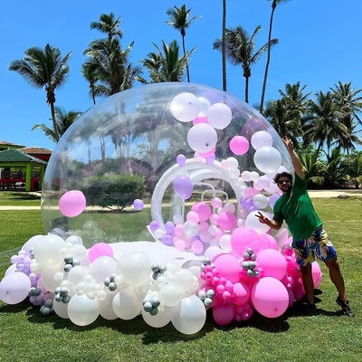 Tenda de bolhas inflável Transparente Tenda Iglu Dome PVC Globo Claros Casa de bolhas inflável para festa de casamento ao ar livre
