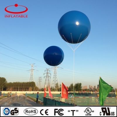 0.15mm PVC material um balão de cor 2m para crianças jogar na grama ou no chão jogar jogo balão