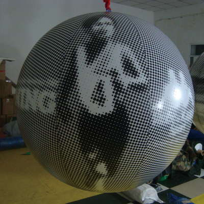 Publicidade de PVC de alta qualidade, fechada a ar, para decoração, balão voador inflável com impressão de logotipo
