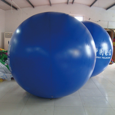 Publicidade de PVC de alta qualidade, fechada a ar, para decoração, balão voador inflável com impressão de logotipo