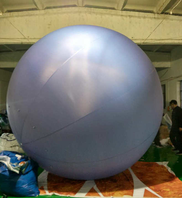 Outdoor Party Decorative LED Light Gigante Helium PVC Balão Inflavel com Impressão de Logotipo