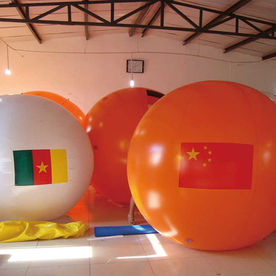 Venda Quente Bom Preço Dimensão Personalizada Balão de Hélio de PVC Inflável Publicitário