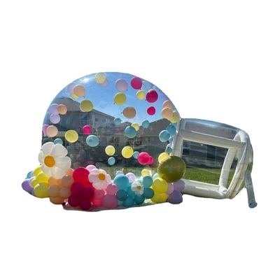 Venda Quente Acampamento ao Ar Livre Festa de Casamento Transparente PVC inflável barraca de bolhas para crianças