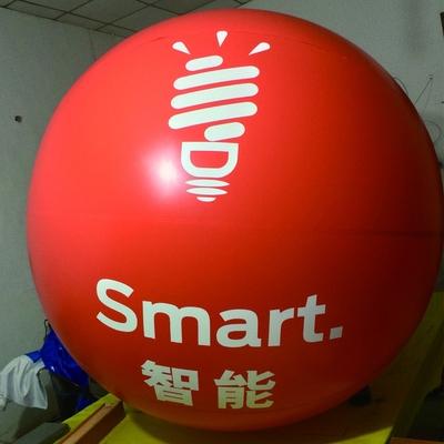 Balão inflável de hélio, à prova d'água, com lâmpadas para decoração de festas de Natal.