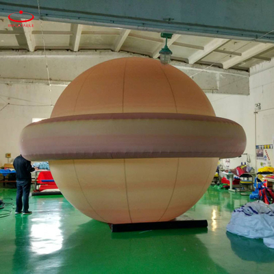 Balão voador de hélio inflável de pvc, fechado a ar, com logotipo para publicidade