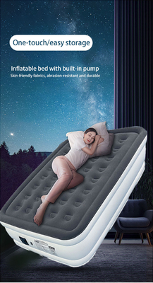 Sofá de cama inflável duplo de PVC de alta qualidade Sofá de cama inflável Sofá de ar Sofá Tantra Sofá cama com bomba de ar