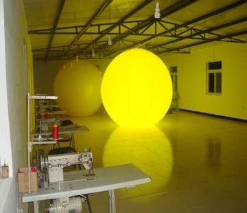 Publicidade gigante PVC impermeável sistema solar planetas Lua inflável