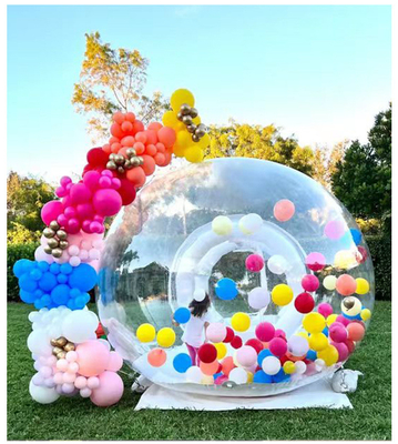 3m com bomba de ar inflador crianças brincam casa transparente bolha inflável esfera de neve