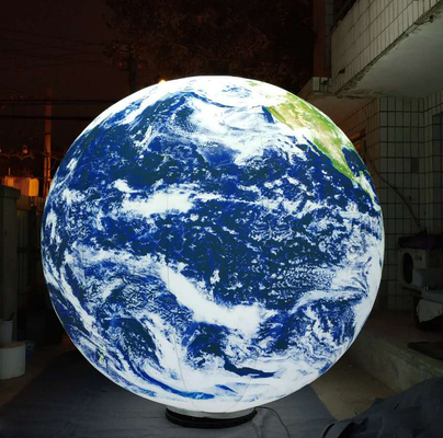 Personalização Publicidade gigante Balão de lua inflável Globo Led Festas Eventos Decoração ao ar livre Balões de hélio grandes