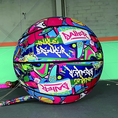 Balão de hélio gigante inflável Logotipo Imprimir Balão de céu inflável Esfera inflável para publicidade