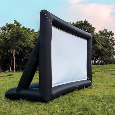 Ecrã de projector de 16F de alta qualidade para exterior Ecrã de filme inflável Ecrã de LED inflável