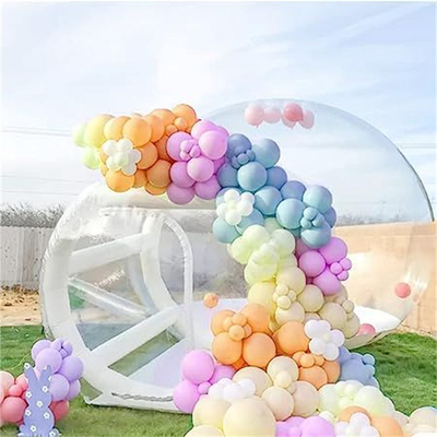 Casa de diversão clara inflável cristal iglu Cúpula barraca de bolhas transparente crianças bolhas infláveis casa para a festa