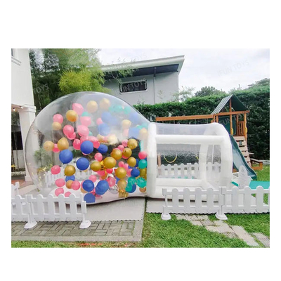 Tenda de bolhas de cúpula transparente Balões infláveis Balões infláveis Casa Crianças Balões de festa Casa divertida Gigante Iglu de cristal transparente