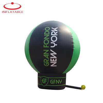 Grande Balão Lunar Inflável Para Decoração Publicidade Gigante Modelo Lunar Inflável Com Luz LED /