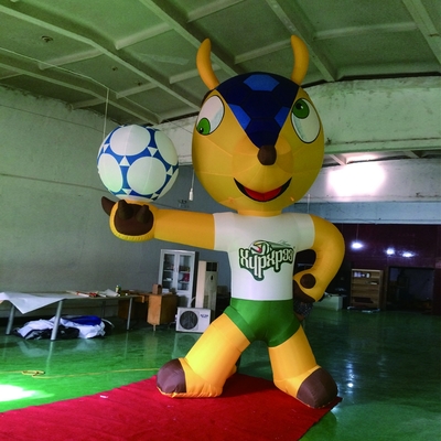 Preço por atacado de fábrica atividade ao ar livre publicidade desenho animado inflável