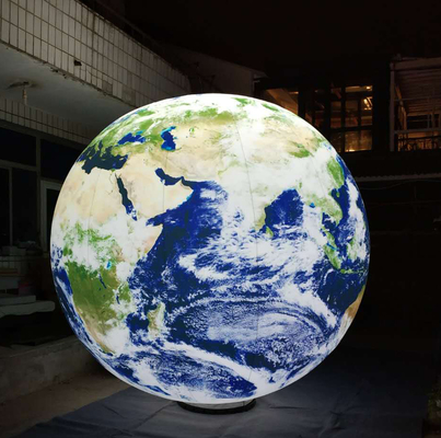 Lua inflável 4x4m decorações infláveis planeta inflável sistema solar nove planetas