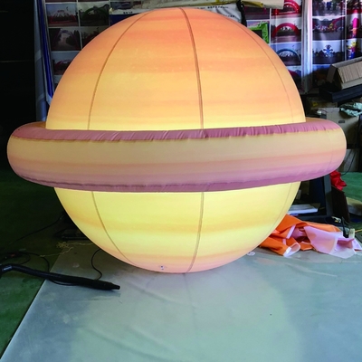 Lua inflável 4x4m decorações infláveis planeta inflável sistema solar nove planetas