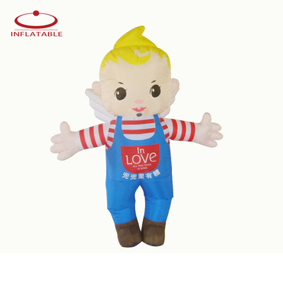 Natal tamanho personalizado mascote inflável traje personalizado mascote inflável de Natal