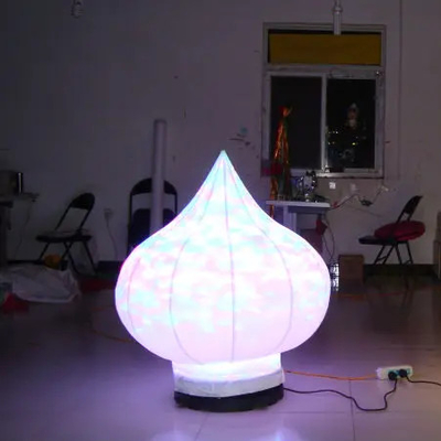 Venda Quente Mudança de cor LED Balão de hélio gigante, iluminação balão inflável para publicidade